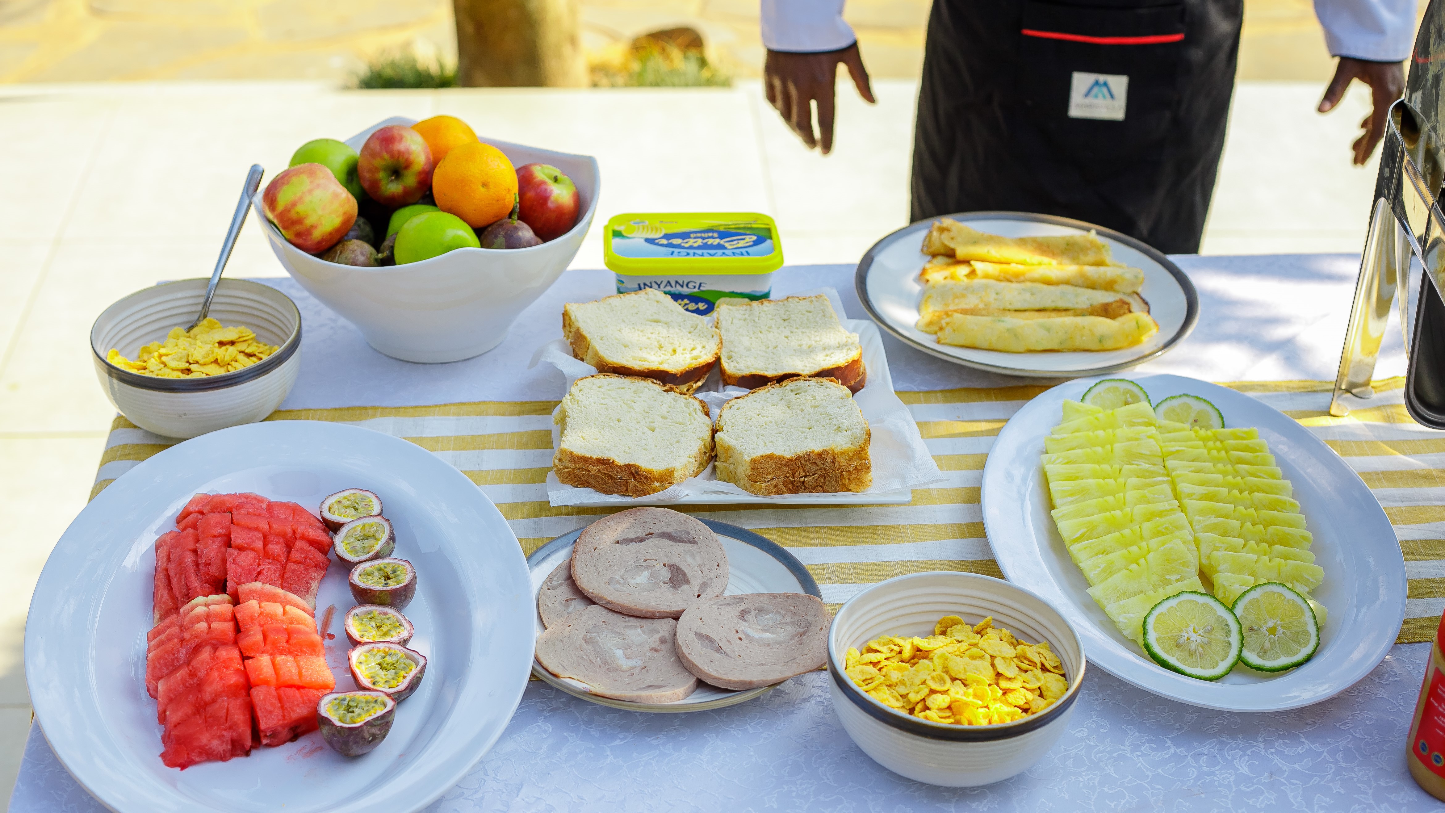 Maravilla Kivu breakfast